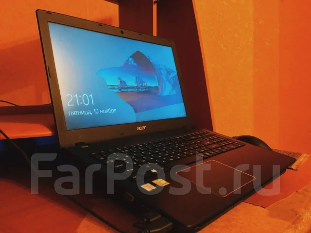 Acer Aspire E15. 15.6", 2,3����, ��� 8 ��, ���� 1 000���, WiFi: 1, Bluetooth: 1 ����
