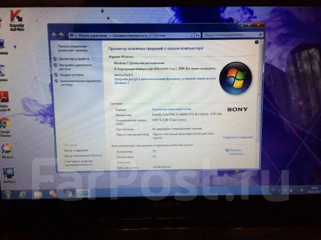 Sony VAIO SVE14A1X1R. 14", 2,5����, ��� 6 ��, ���� 681���, WiFi: 1, Bluetooth: 1, ����������� �� 3��. ����