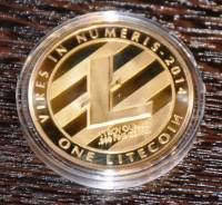 Монета Лайткоин (Litecoin LTC) отличный подарок для майнера