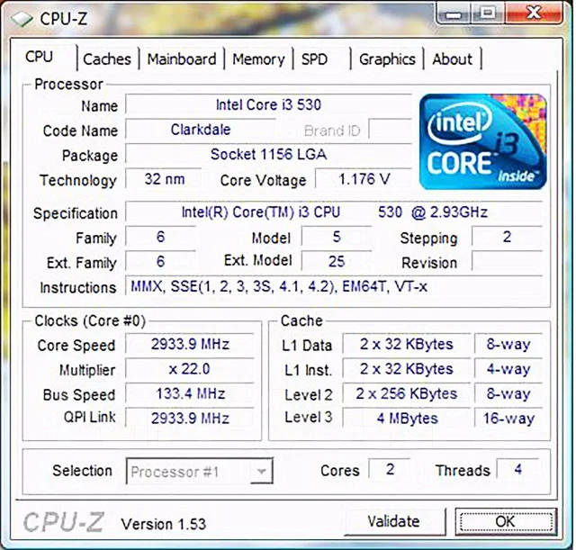 Intel Core i3-530 ����