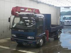 Isuzu Forward. Манипулятор самосвал , 7 200 куб. см., 3 000 кг., 4x2. Под заказ