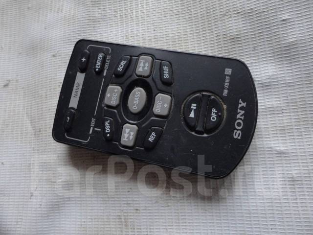 Пульт д/у авто магнитолы Sony, б/у, в наличии. Цена: 800₽ во Владивостоке