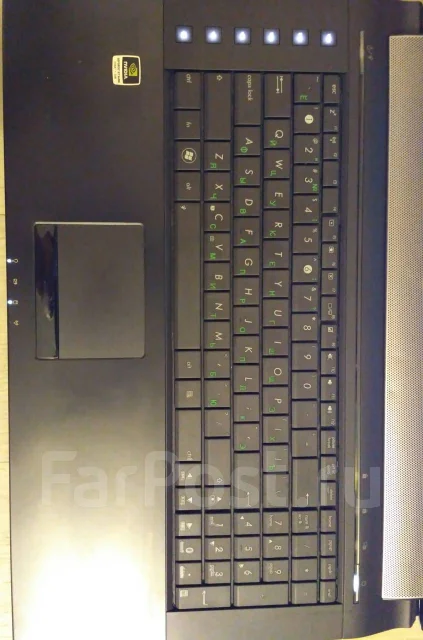 Asus N73SV. 17.1", 2,2����, ��� 6 ��, ���� 1 500���, WiFi: 1, Bluetooth: 1, ����������� �� 3��. ����