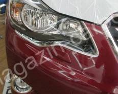Накладка на фару. Subaru XV, GP, GP7, GPE Двигатели: FB16, FB20