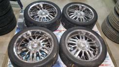 Отличные хромированные колеса R22 6x139.7 с большой полкой. 9.5x22" 6x139.70 ET18