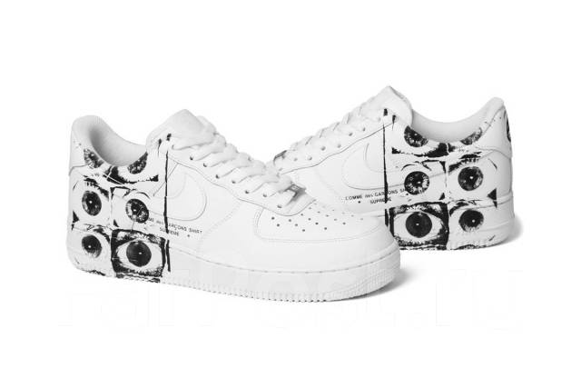 air force 1 low supreme comme des garcons