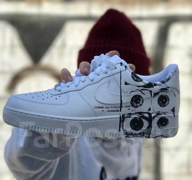 supreme air force 1 comme des garcons