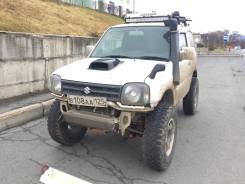 Бампер, силовая плита с петлями Джимни 23/33/43 кузова (HFF). Suzuki Jimny, JB23W, JB33W, JB43, JB43W Suzuki Jimny Wide, JB33W, JB43W Suzuki Jimny Sie...