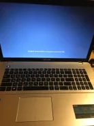Asus X750LN. 17.3", 2,1����, ��� 8 ��, ���� 1 000���, WiFi, Bluetooth, ����������� �� 3��. ����