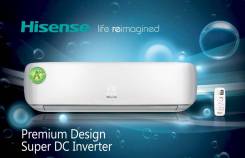 Инверторный кондиционер Hisense Premium Design Super DC Inventer 40м2