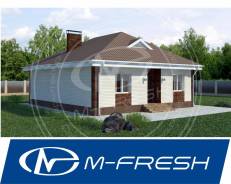 M-fresh Optimum (Готовый проект одноэтажного дома с 4 комнатами! Да! ) в Холмске M-fresh Optimum (Готовый проект одноэтажного дома с 4 комнатами! Да! ). 100-200 кв. м., 1 этаж, 4 комнаты, бетон