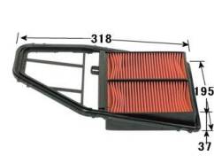Фильтр воздушный. Honda Civic, EN2 Honda Civic Ferio, ES2, ET2, ES1, ES3 Двигатели: D14Z5, D14Z6, D15Y2, D15Y3, D15Y4, D15Y5, D15Y6, D16V1, D16W7, D16...