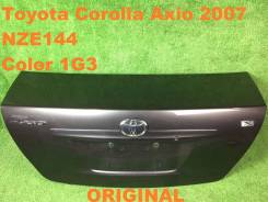 Крышка багажника. Toyota Corolla Axio, NZE141, NZE144, ZRE142, ZRE144 Toyota Corolla Fielder, NZE141, NZE141G, NZE144, NZE144G, ZRE142, ZRE142G, ZRE14...