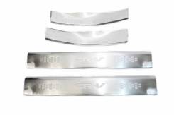 Накладка на порог. Honda CR-V, RE3, RE4, RE5, RE7 Двигатели: K24A, K24Z4, R20A2