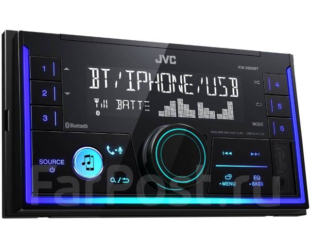 Автомагнитола JVC KW-X830BT/2DIN/USB/MP3/блютуз NEW, новый, под заказ ...