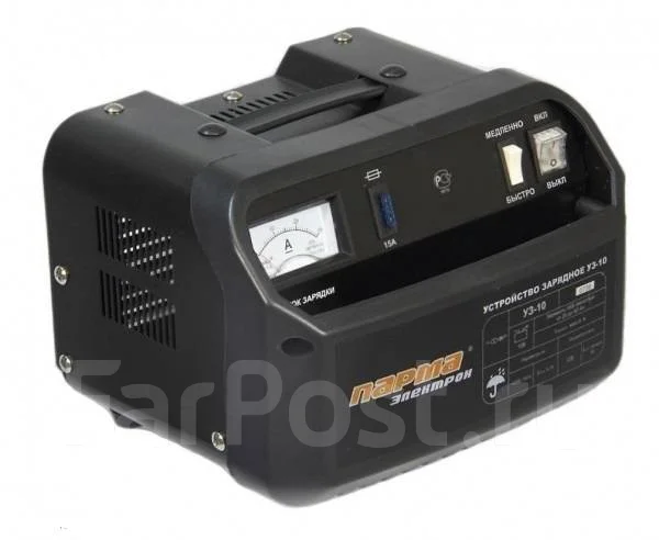 Устройство зарядное Парма-Электрон УЗ-10 (100 Вт, 12 В, 20-65 Ач ...