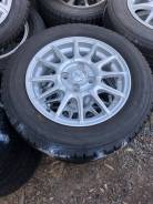 Комплект шины+литьё 14 4-100. Eco Label. 175/65R14 зима 13 год. 5.5x14 4x100.00 ET42 ЦО 73,0 мм.