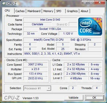 Intel Core i3-540 ����