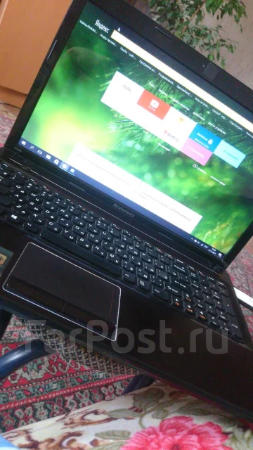 Lenovo G580. 15", 3����, ��� 8 ��, ���� 1 000���, WiFi: 1, Bluetooth: 1, ����������� �� 4��. ����