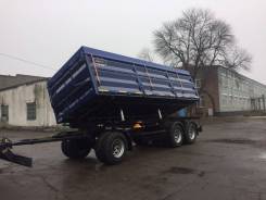 Сзап 846322 Титан. Прицеп сельхозник Титан 3-х осный 30 м3 самосвал, 18 000 кг.
