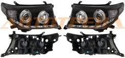 Линза фары. Toyota Land Cruiser, GRJ200, J200, URJ200, URJ202W, UZJ200, UZJ200W, VDJ200 Двигатели: 1GRFE, 1URFE, 1VDFTV, 2UZFE, 3URFE. Под заказ