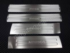 Накладка на порог. Nissan NV200, M20, VM20, VNM20 Двигатель HR16DE