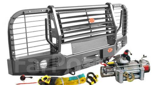 Силовой передний бампер УАЗ Хантер с лебёдкой T-MAX EW 11000 Outback ...