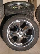 Продам автомобильные диски R22 с зимними шинами. 9.5x22" 5x150.00 ET35 ЦО 110,1 мм.
