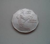Индия, 2 рупии 1995