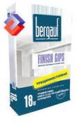 Шпатлевка "Bergauf Finish Gips" - Гипсовая, финишная, h 0.5-5мм, 18кг, 1пал./56шт. (ОПИСАНИЕ)