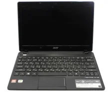 Acer Aspire One 725. 11.6", 1,3����, ��� 2048 ��, ���� 320���, WiFi: 1, ����������� �� 3��. ����