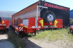 Kassbohrer. LB6E Раздвижной низкорамный трал, 68 000 кг.