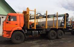 Соломбалец СФ-75С. Продается Сортиментовоз с ГМУ на шасси 43118-46, 12 000 куб. см., 9 100 кг., 6x6