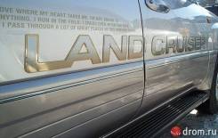 Наклейка. Toyota Land Cruiser