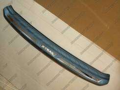 Накладка на бампер. Nissan X-Trail, HNT32, HT32, NHT32, NT32, T32 Двигатели: MR20DD, QR25DE, R9M