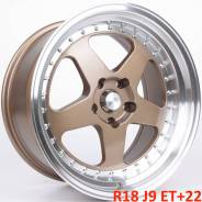 Rotiform. 9.0x18, 5x114.30, ET22, ЦО 73,1 мм.