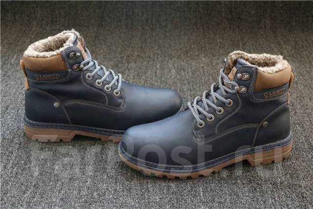 Тренд! Мужские зимние ботинки G. Lanetti outdoor Blue, размер: 44, новый, вналичии. Цена: 2 200₽ во Владивостоке