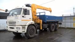 Камаз 43118-46. КМУ Камаз 43118-3027-46+Soosan SCS736LII верх. упр. +борт сталь 6.2м, 9 800 куб. см., 15 000 кг.