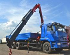 КамАЗ 65117. КМУ Камаз 65117 с КМУ Fassi F155A.0.22, 9 800 куб. см., 20 000 кг.