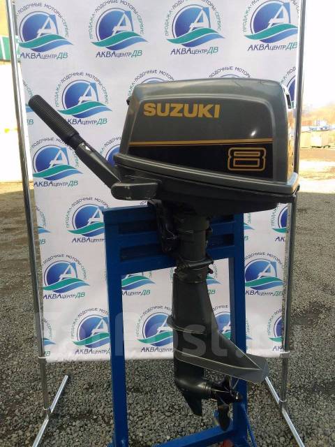 Лодочный мотор Suzuki DT8 новый продам короткий только из Японии звони ...