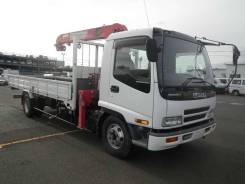 Isuzu Forward. Бортовой грузовик с манипулятором , 7 200 куб. см., 5 000 кг. Под заказ
