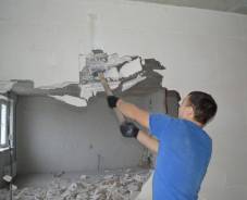 Демонтаж снос стен полов потолков и любых других перегородок быстро