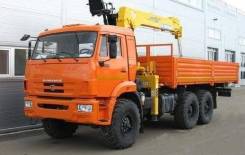 КамАЗ 43118 Сайгак. КМУ Камаз 43118-3027-46+Soosan SCS736LII верх. упр. +борт сталь 6.2м, 6 500 куб. см.