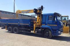 Soosan SCS736LII. КМУ Камаз 65115-3094-48 (Евро-5) + верх. упр. + борт с, 1 000 куб. см., 12 000 кг., 6x4