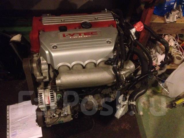 Контрактный двигатель K20A jdm 220 л. с. от accord CL7 euro R рестайл ...