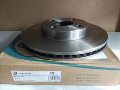 Диск тормозной. Toyota: Vios, Prius C, Vitz, iQ, Corolla Axio, Porte, Passo Sette, Probox, EQ EV, Yaris, Spade, Corolla Fielder, Succeed, Belta, Aqua...