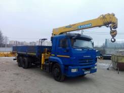 Soosan SCS736LII. КМУ Камаз 65117 + , б/у (2014 г. в., 55 000 км), 11 111 куб. см., 20 000 кг.