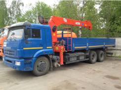 Камаз 65117. Автомобиль с КМУ Kanglim KS1256 (Корея), 10 800 куб. см., 10 т и больше