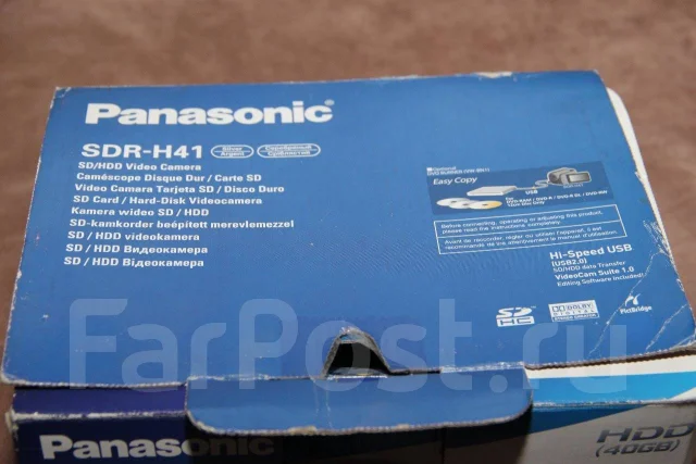 Panasonic SDR-H41. ����� 4-� ��, � ���������� ����
