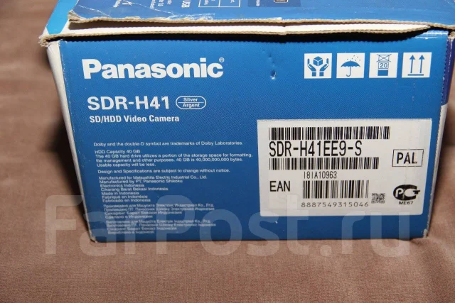 Panasonic SDR-H41. ����� 4-� ��, � ���������� ����